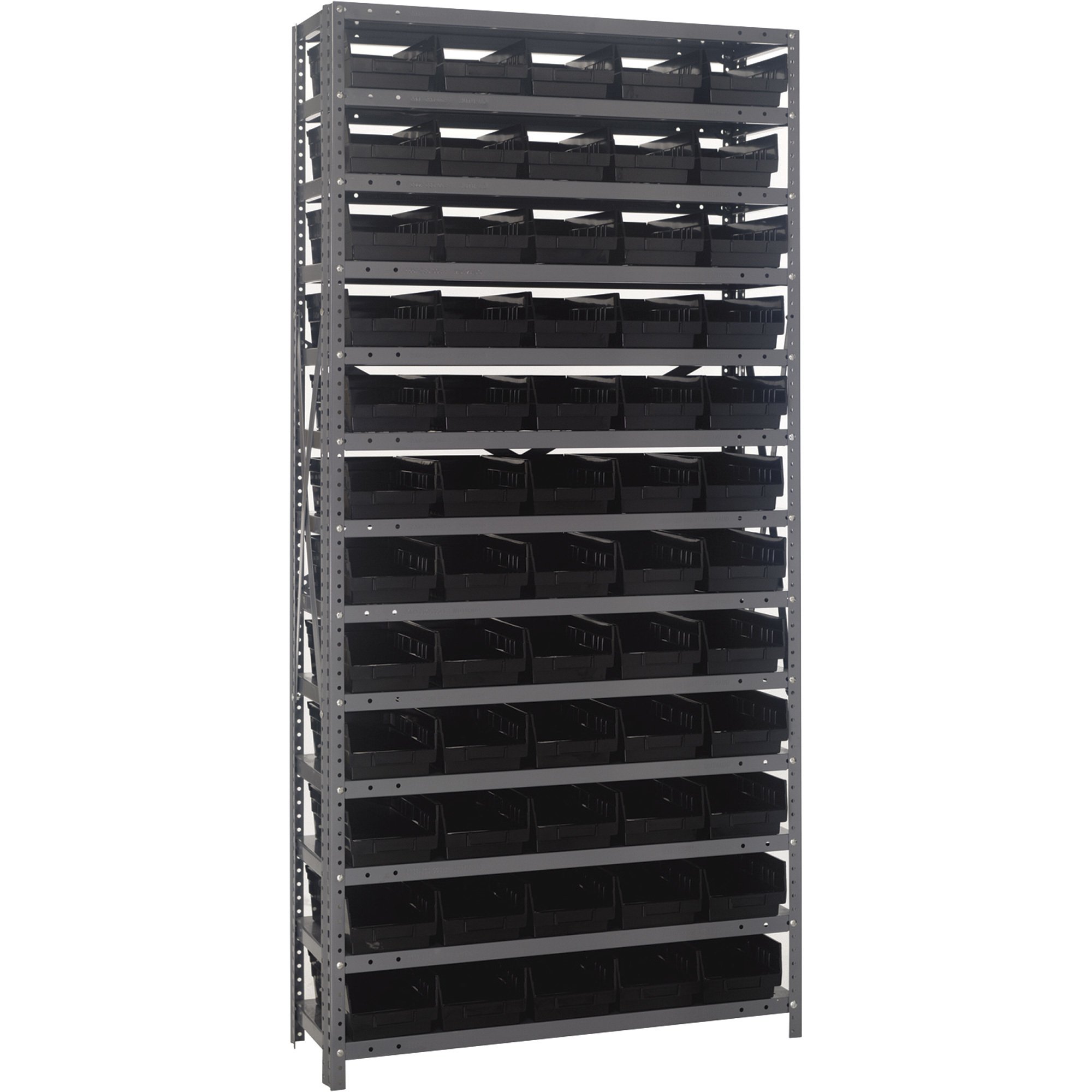 Quantum 18in. D x 36in. W x 75in. H, 60 Bin Shelf Unit
